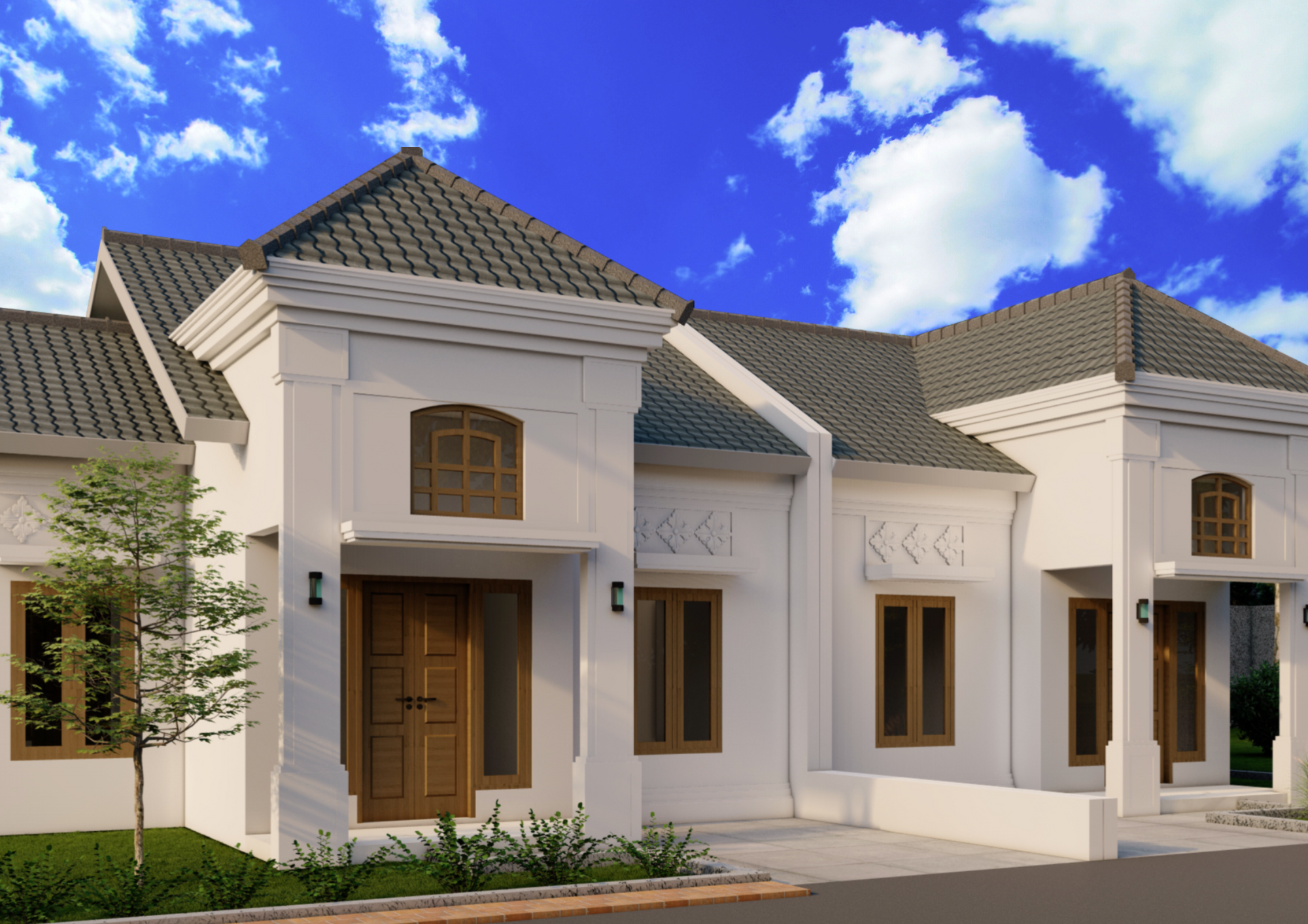 lebar jalan perumahan